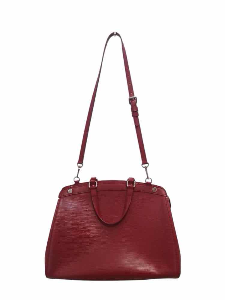 Louis Vuitton Brea MM Burgandy Handbag