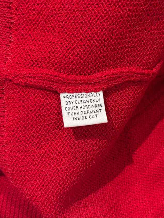 st john Red and Black Size 2 Blazer