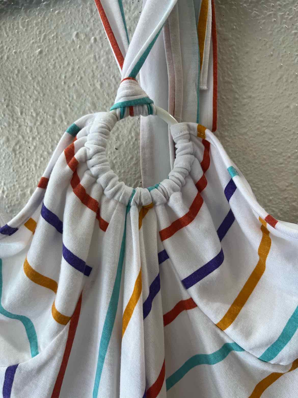 Vixen White Multi Size M Dress