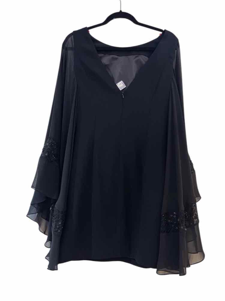 Monique Lhuillier Black Size 8 Dress