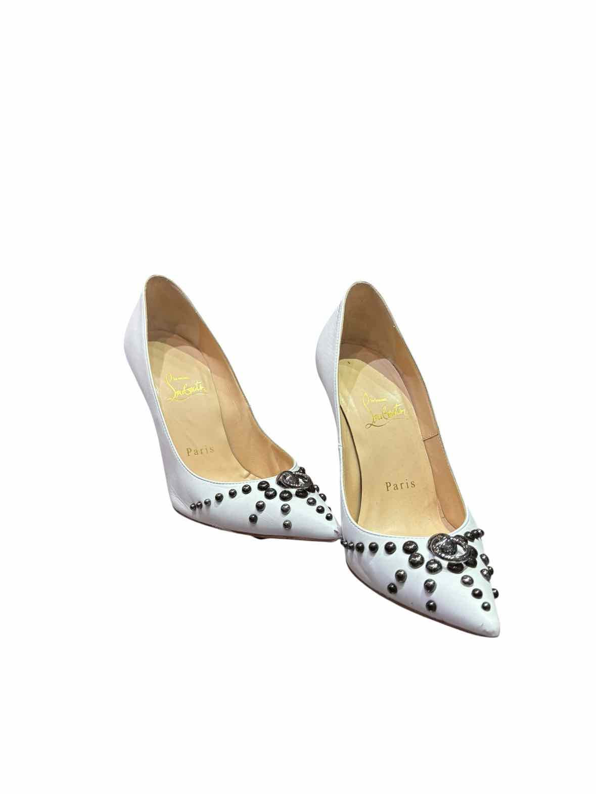 Christian Louboutin White Size 35 Shoes