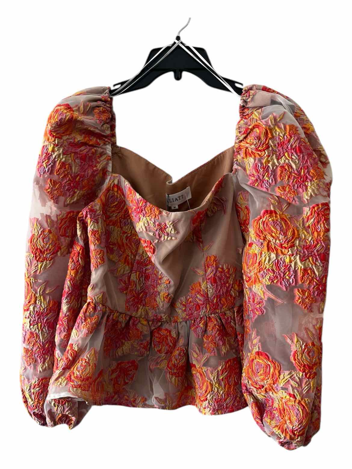 Elliatt Beige Multi Size M Shirt