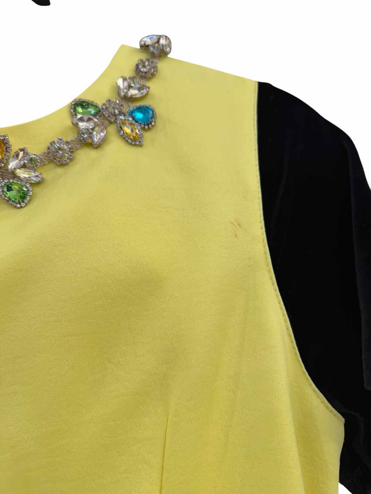 Masion Wester Yellow and Black Size M Dress