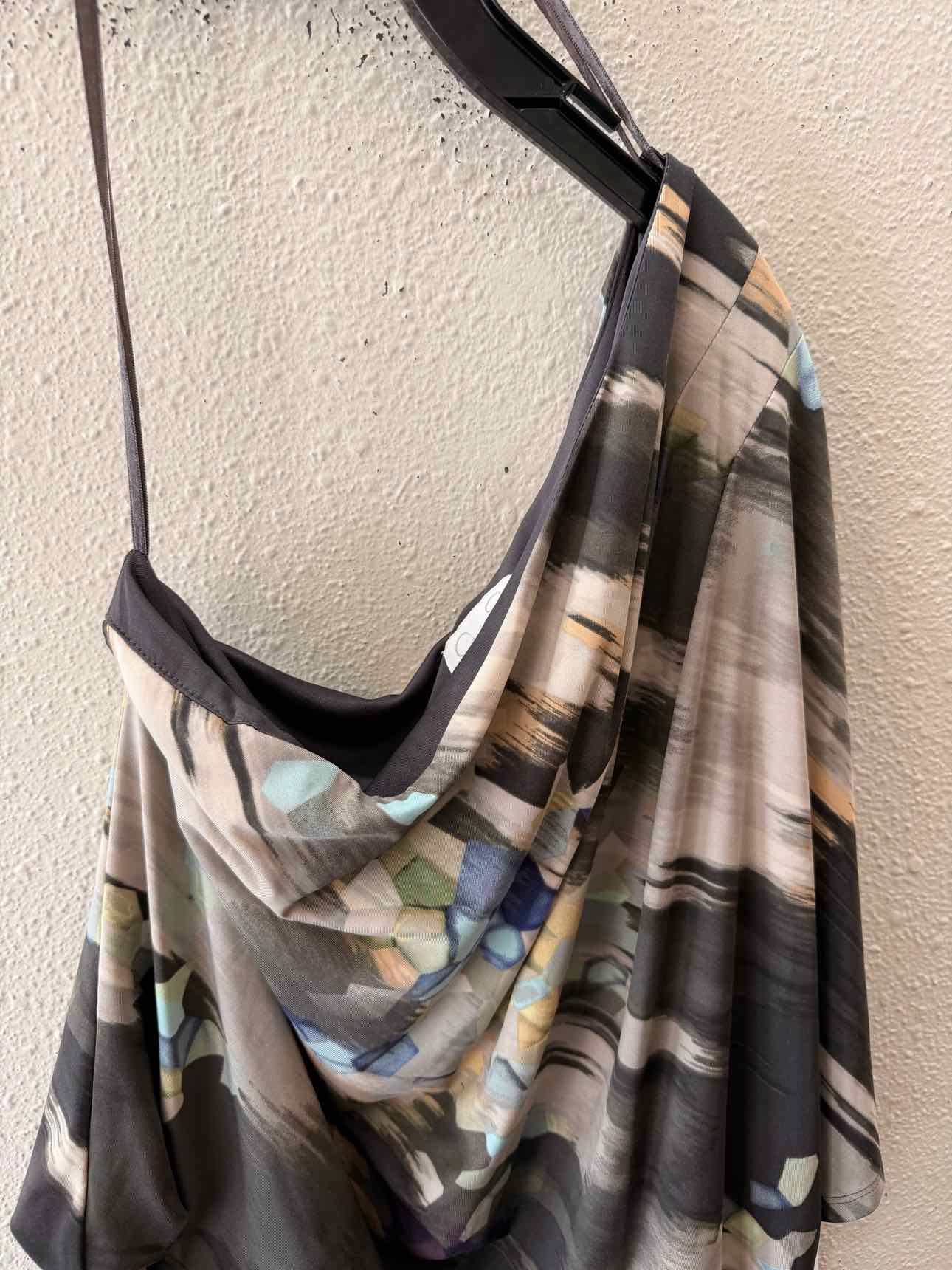 Jessica Simpson Black Multi Size S Dress