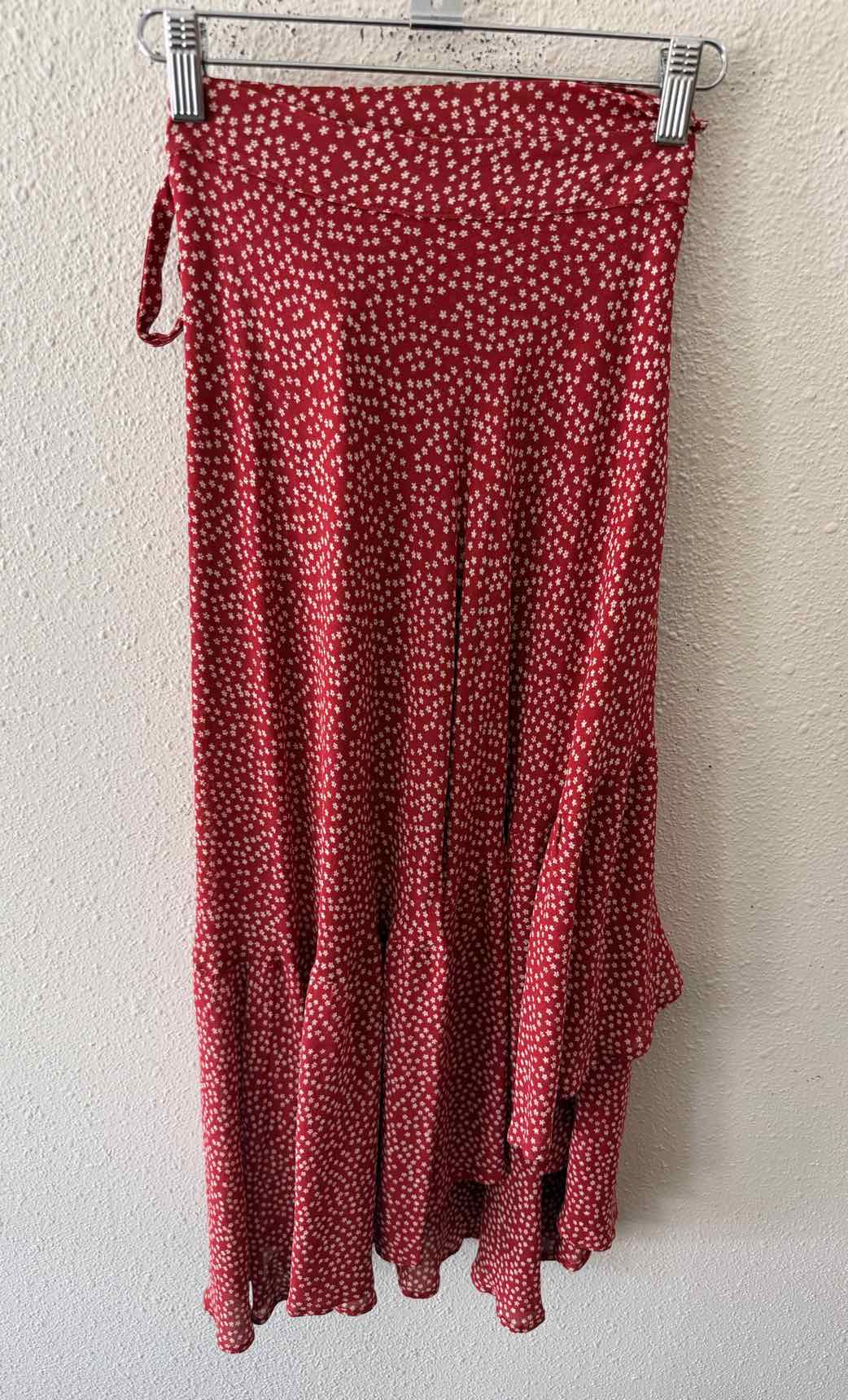 Reformation Red and white Size S Skirt