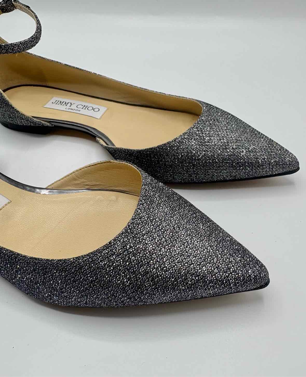 Jimmy Choo Gunmetal Size 38.5 Shoes