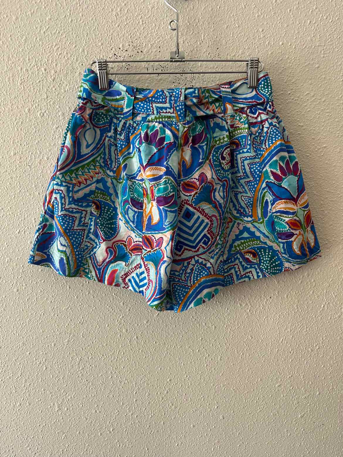 Marie Oliver Blue Multi Size 2 Shorts