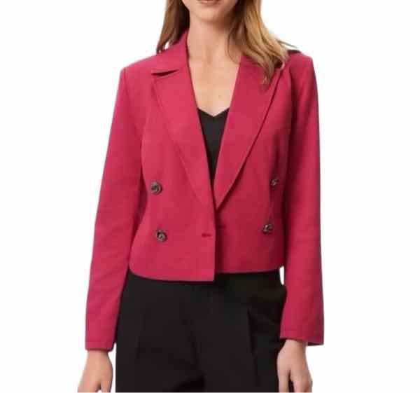 Adrienne Landau Hot Pink Size S Blazer