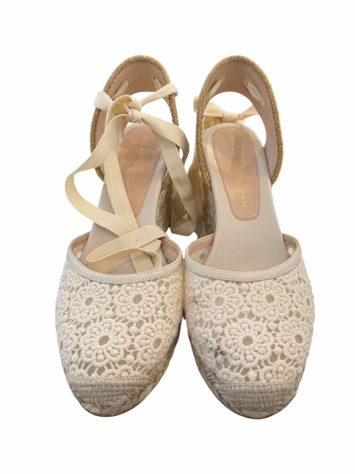 Stuart Weitzman off-white Size 40.5 Shoes