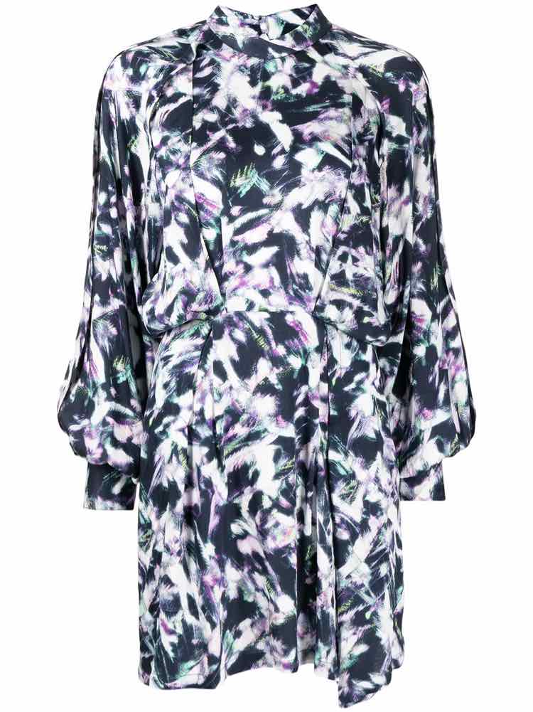 IRO Blue Multi Size 34 Dress