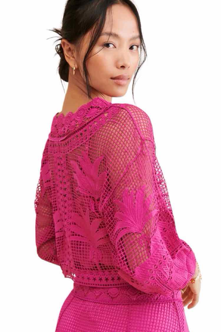 farm rio Hot Pink Size S Shirt