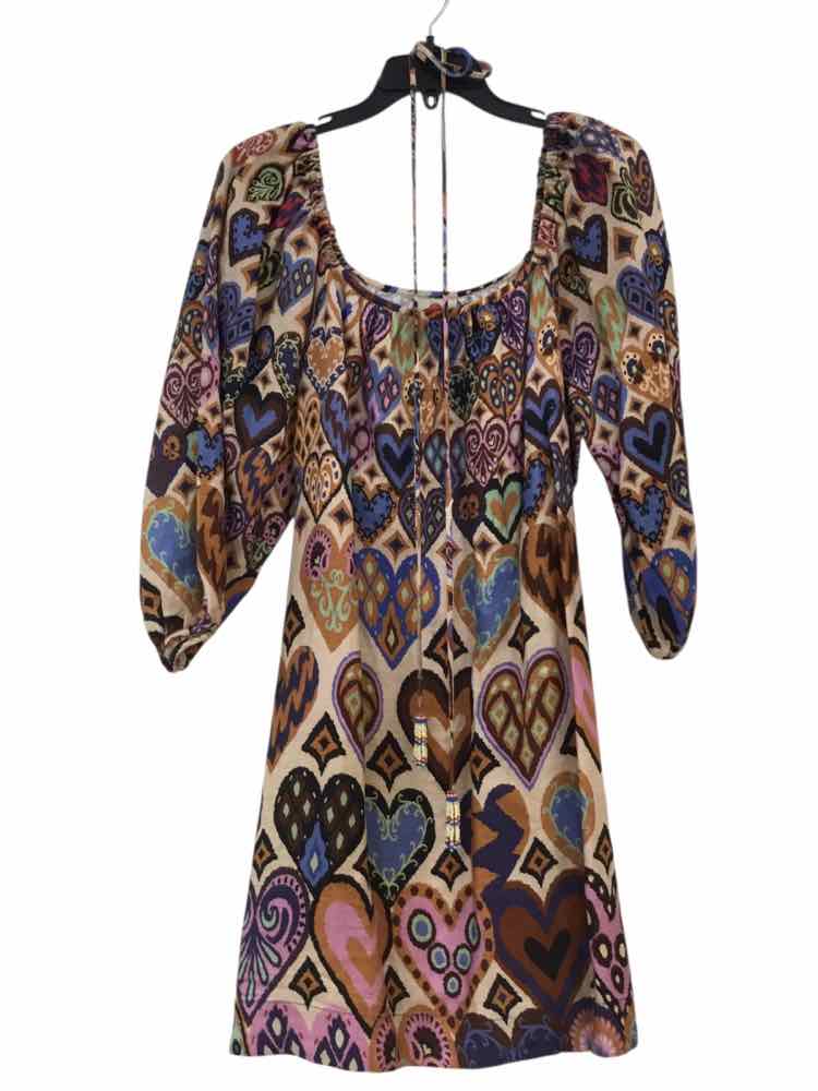 farm rio Beige Multi Size L Dress