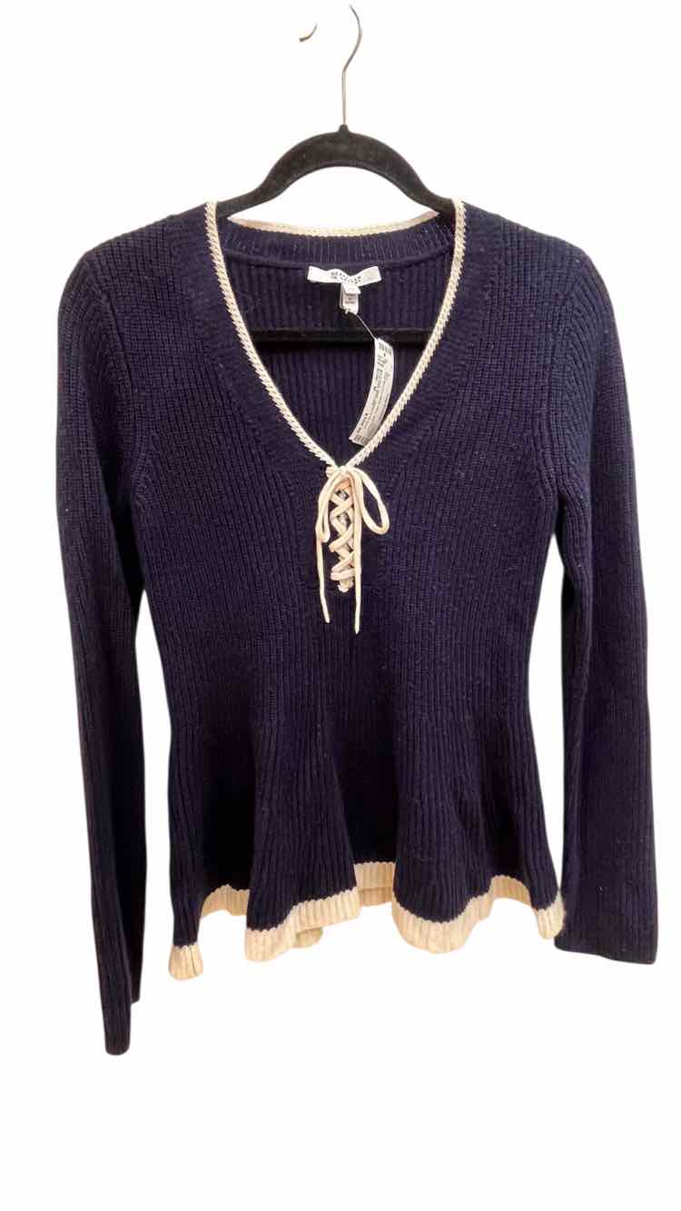 Derek Lam 10 Crosby Dark Blue and White Size M Shirt