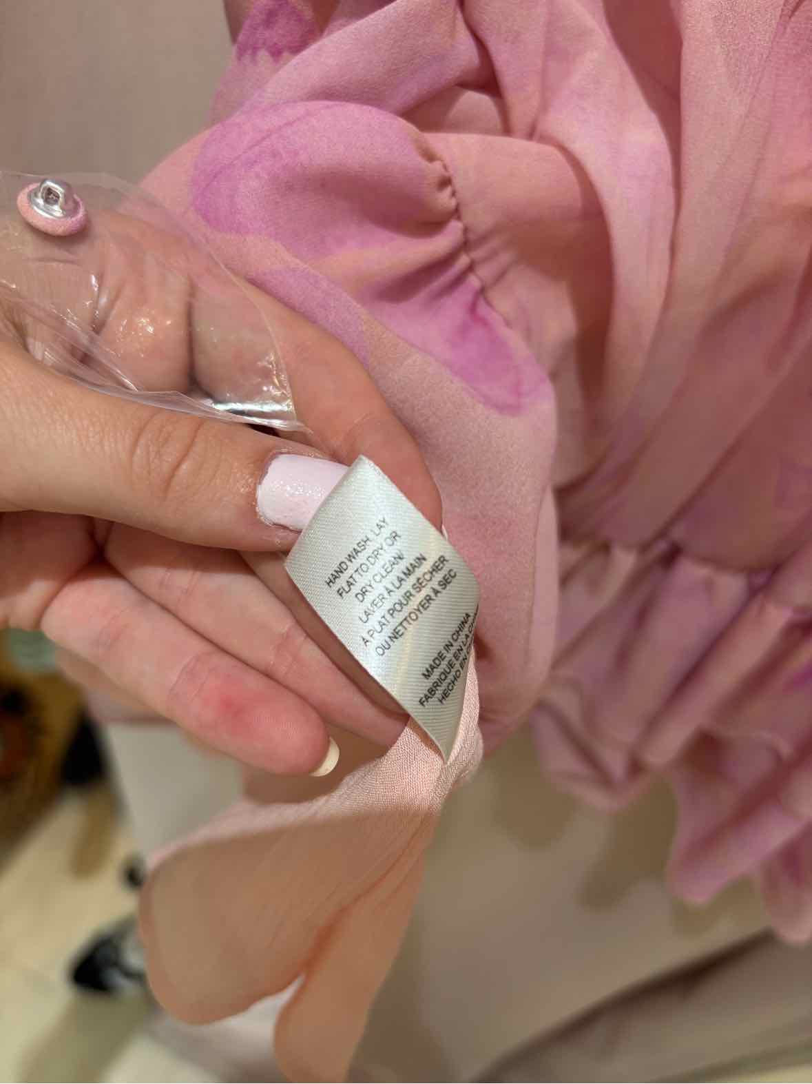 Allison Light Pink & Light Purple Size S Dress