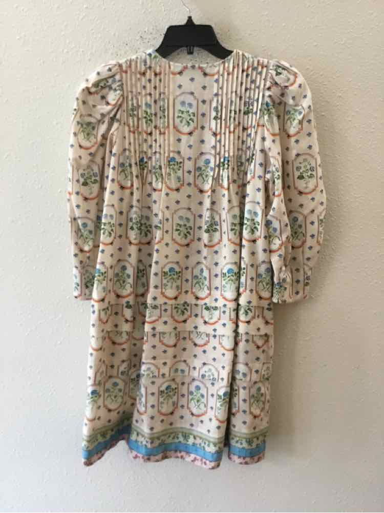 Hunter Bell Cream Multi Size S Dress