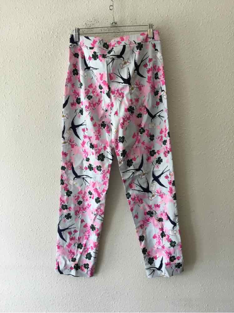 Carolina Herrera Blue Multi Size 2 Pants
