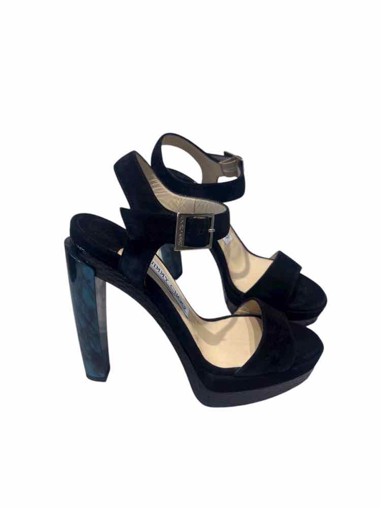 Jimmy Choo Black and blue Size 36.5 Shoes