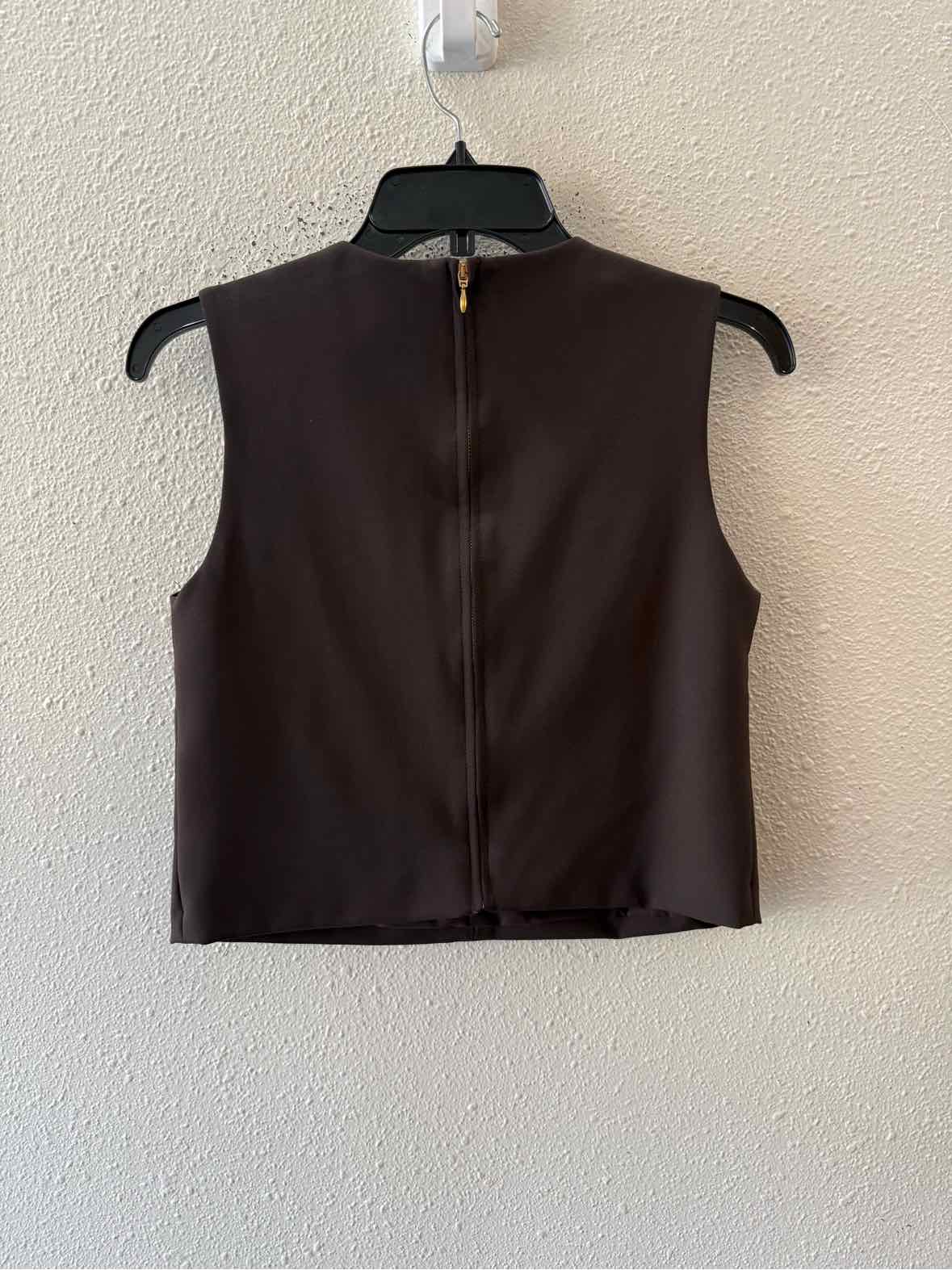 Veronica Beard Brown Size 2 Shirt