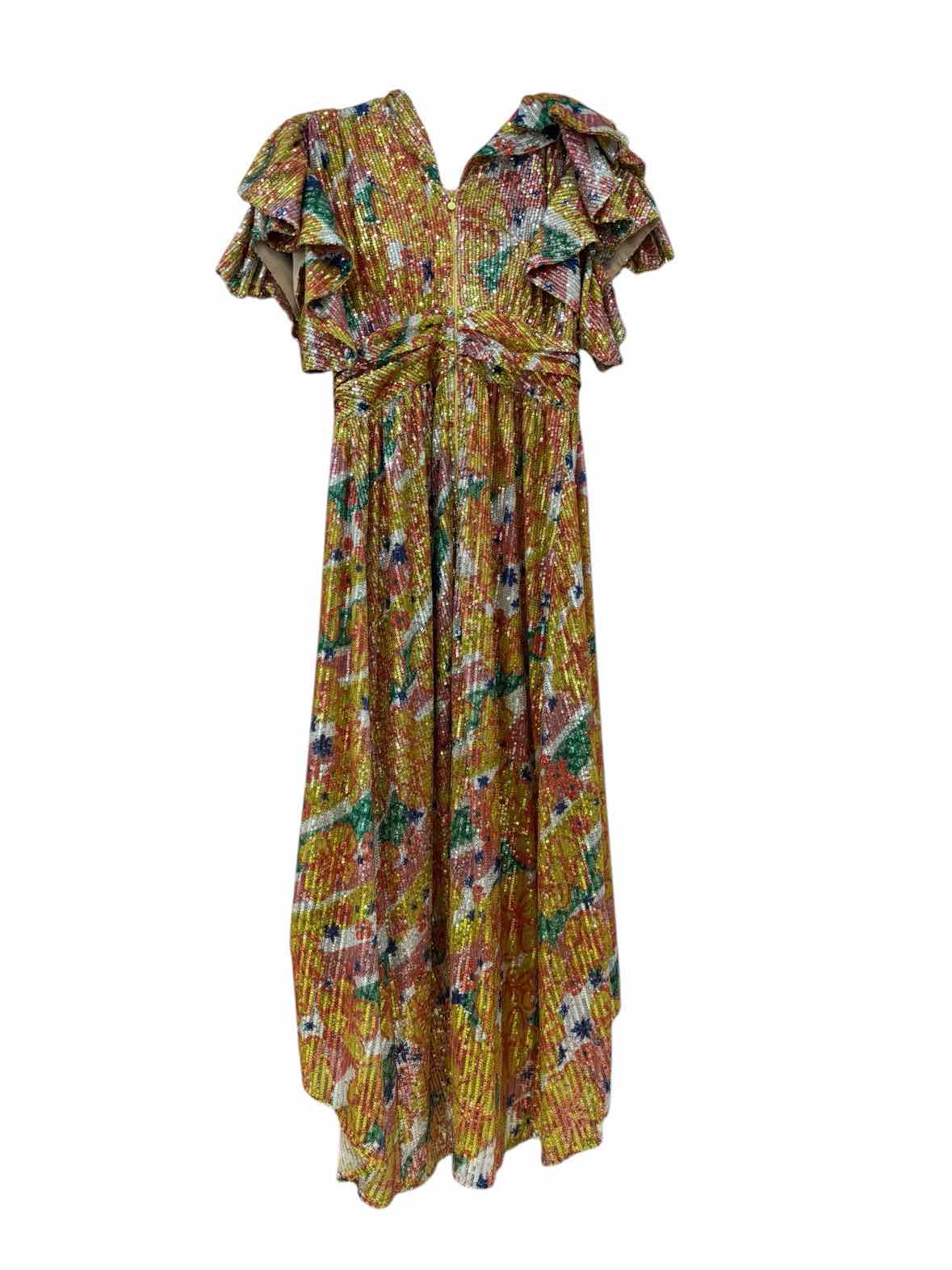 Celia B Yellow Multi Size XS Dress