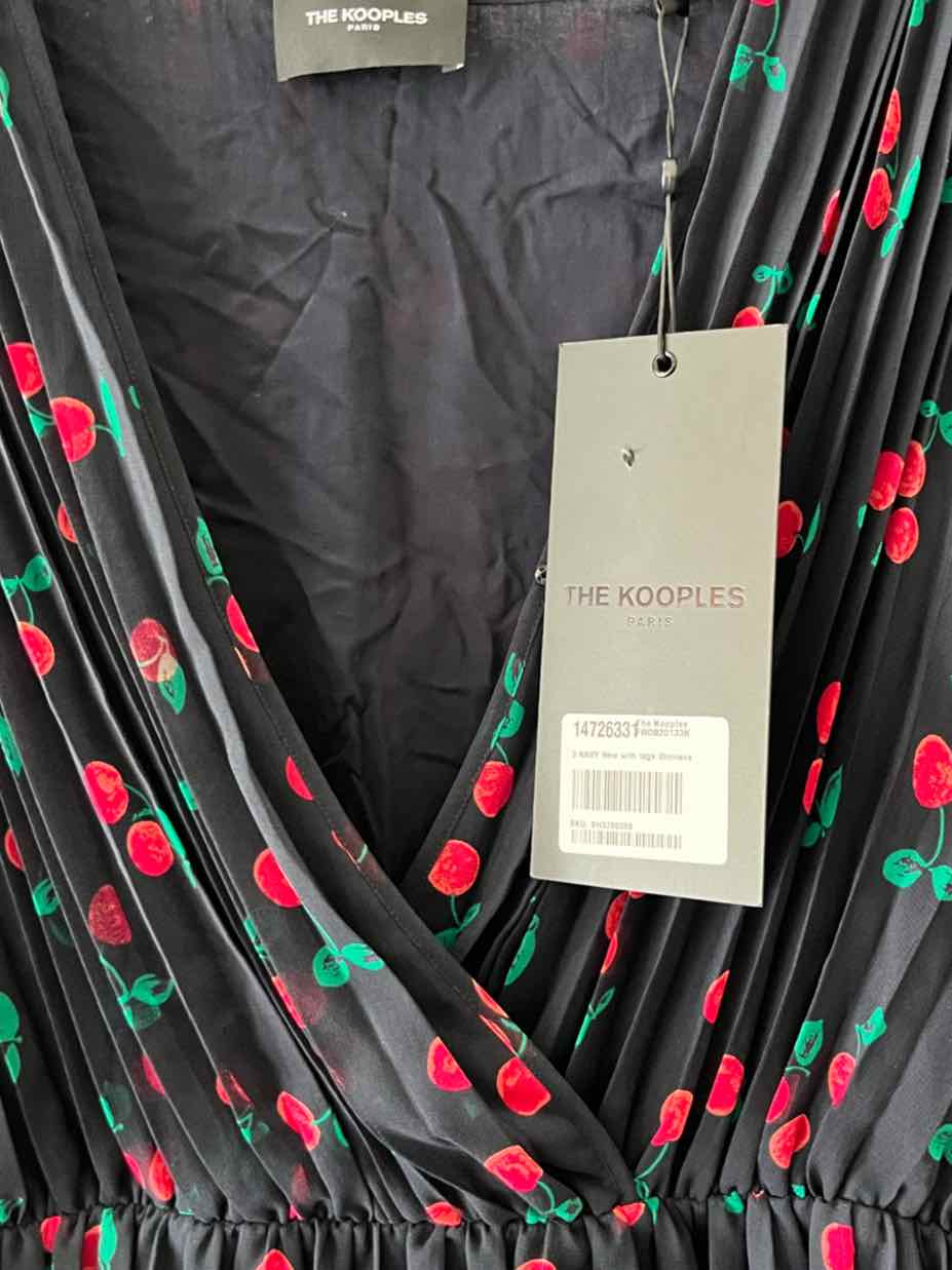 The Kooples Navy and Red Size L Dress