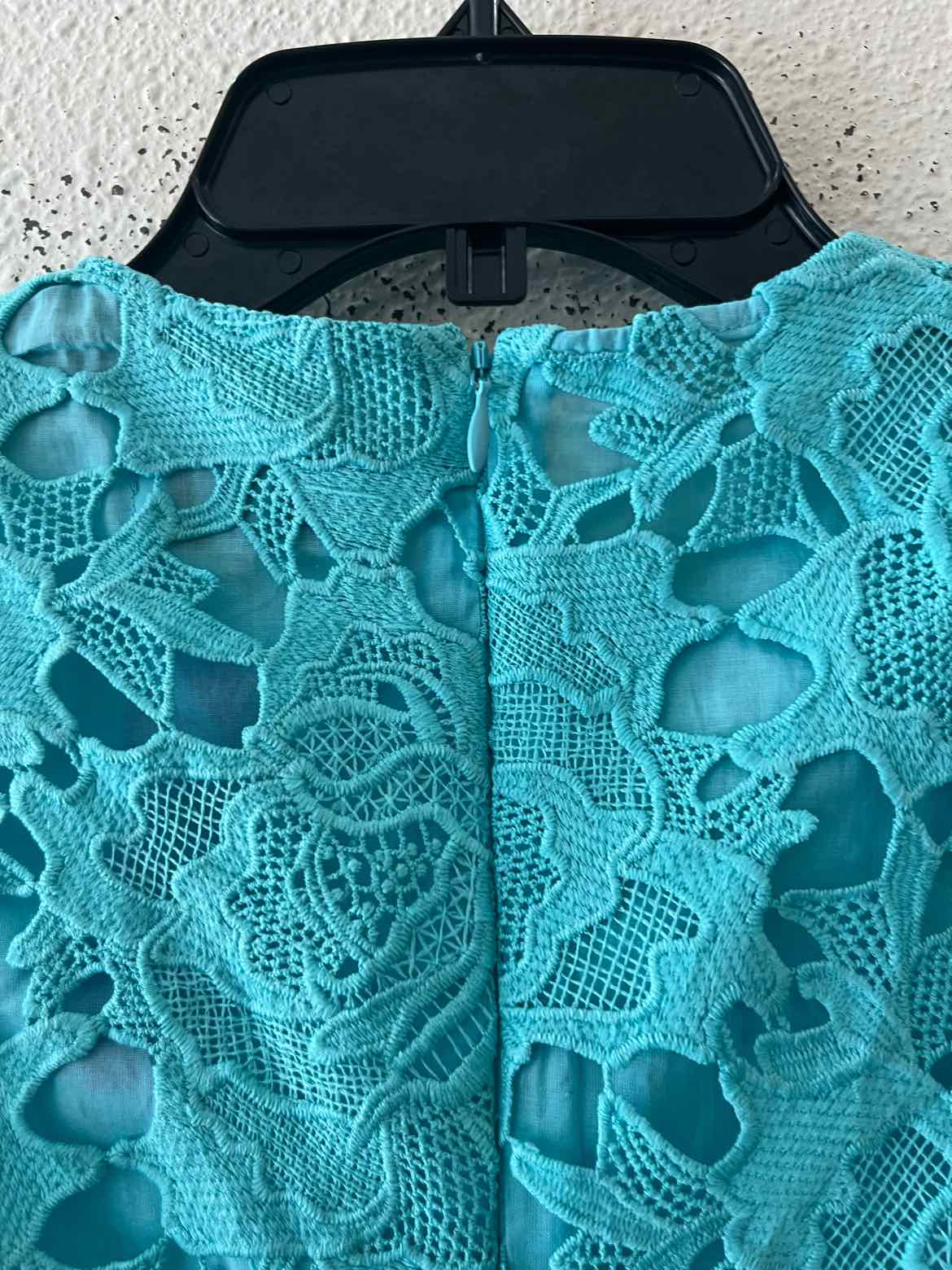 Leo Lin Aqua Size 2 Dress