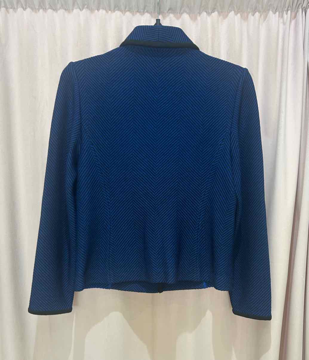 st john Blue and Black Size 2 Blazer