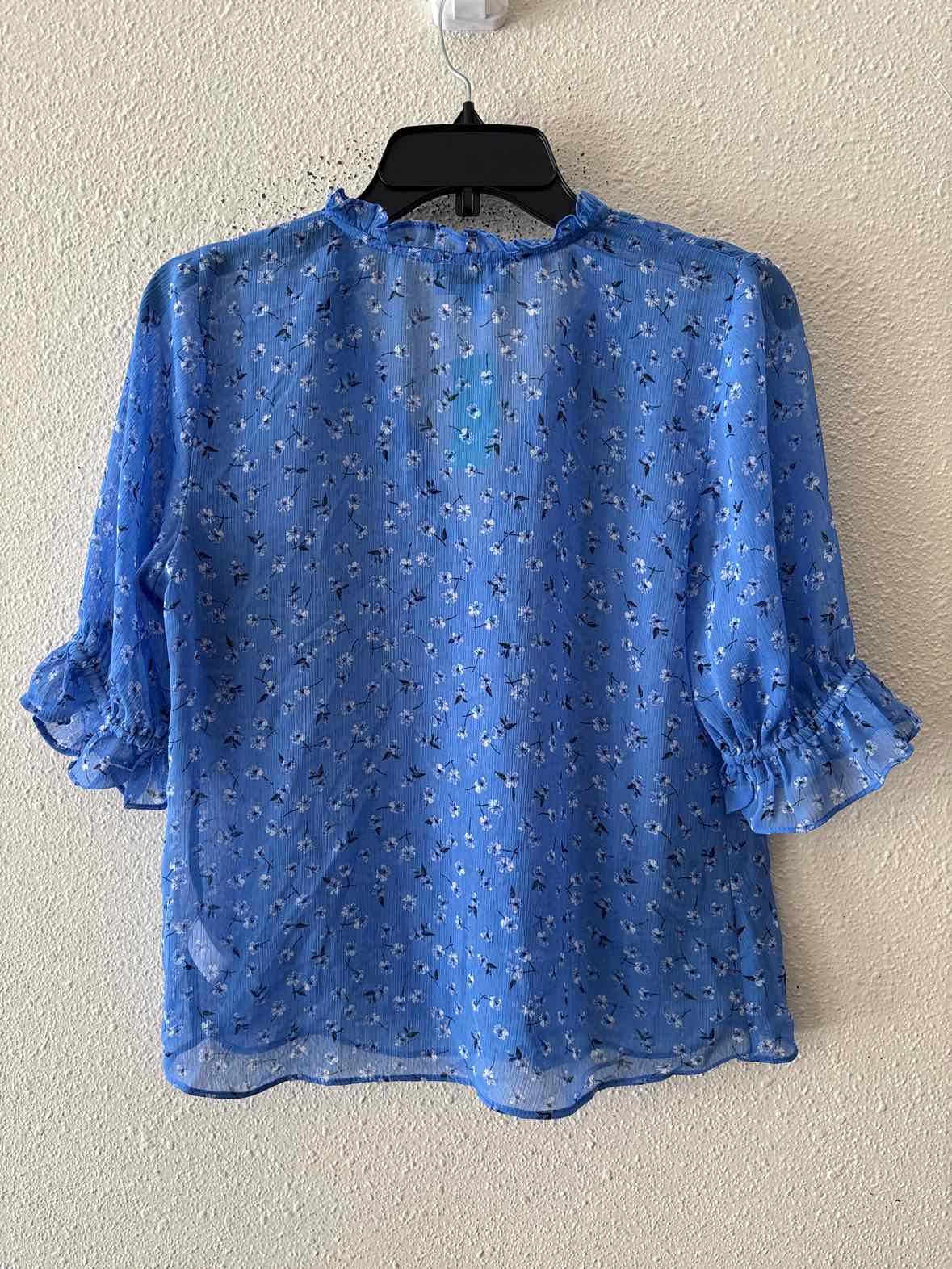 Cece Blue Multi Size S Shirt