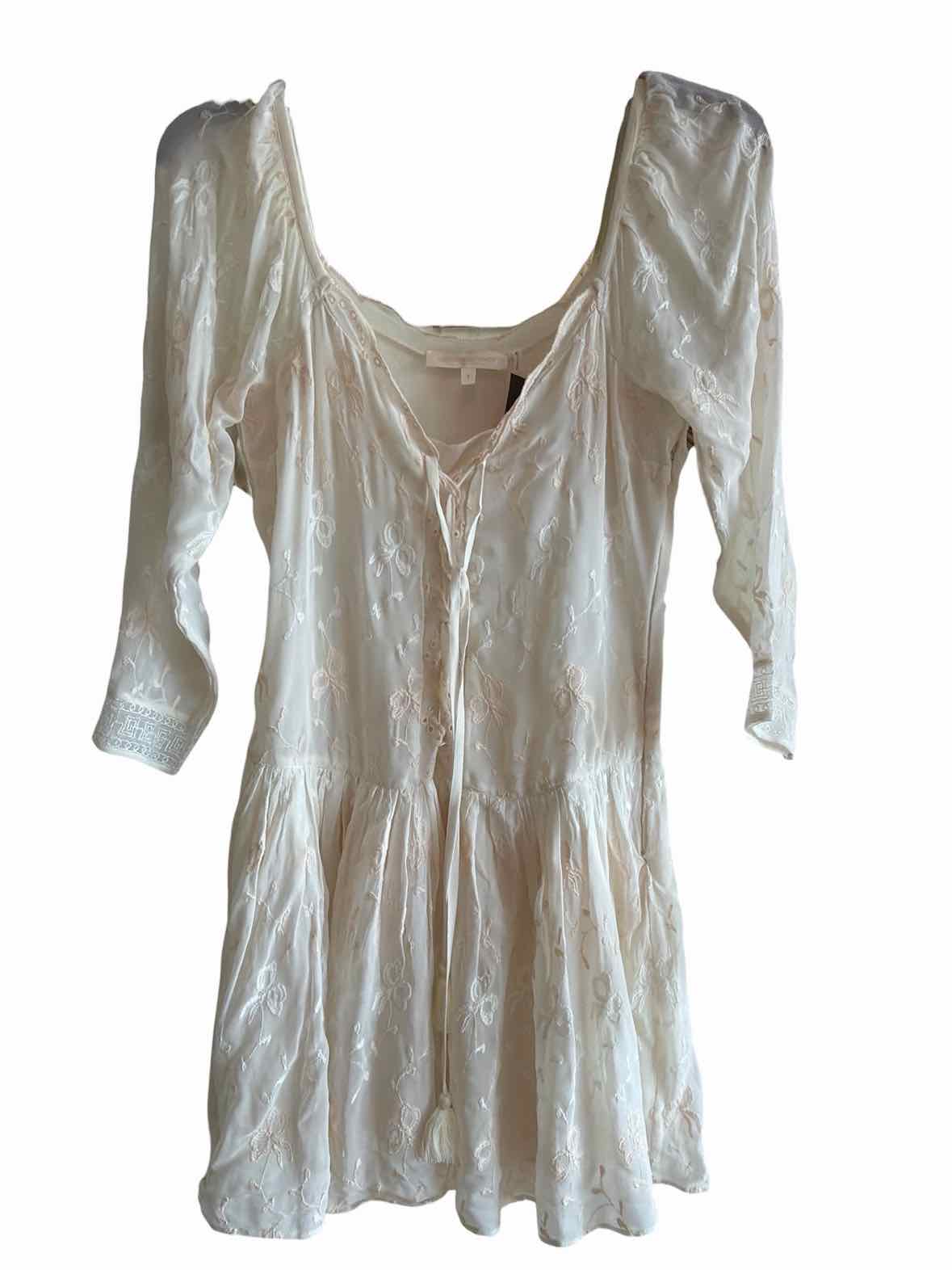 LoveShackFancy Cream Size 2 Dress