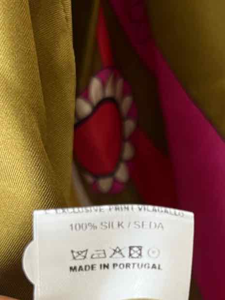 Vilagallo Olive Multi Size 42 Shirt