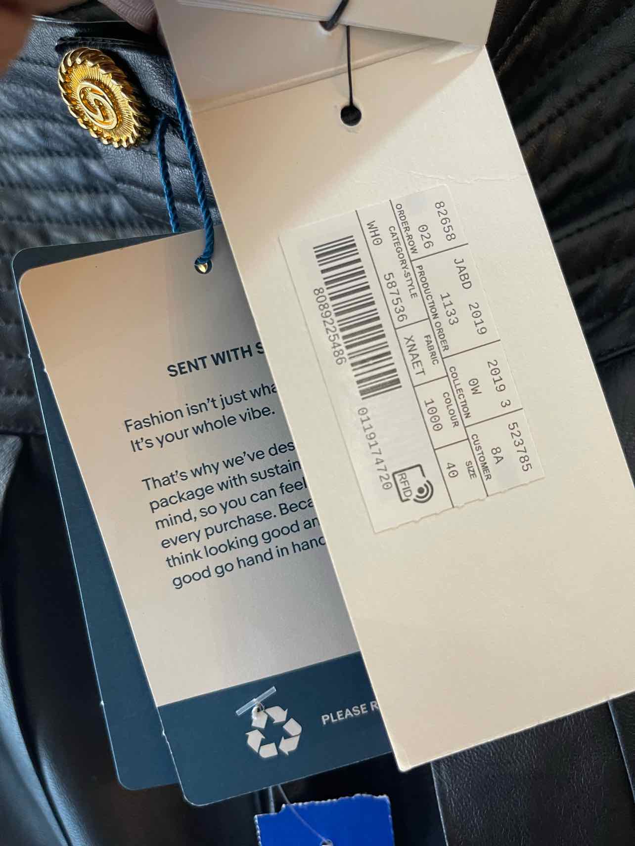 Gucci Black Size 40 Pants