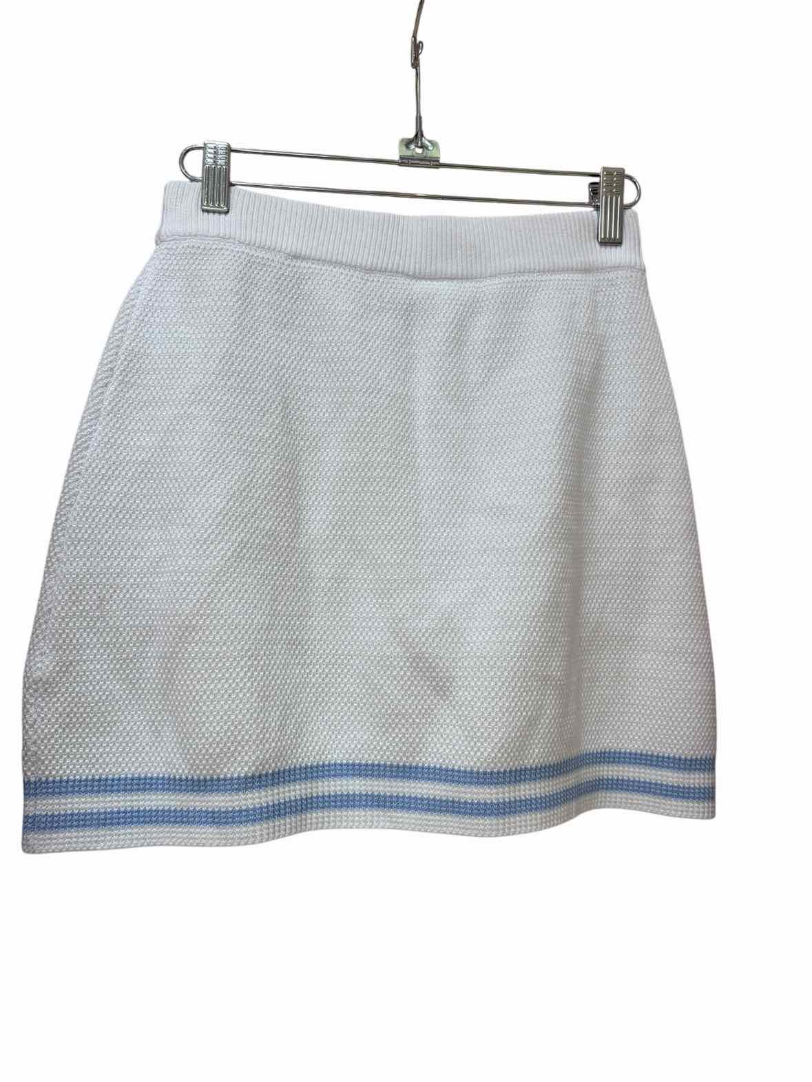 Alo White/Baby Blue Size XS Skort