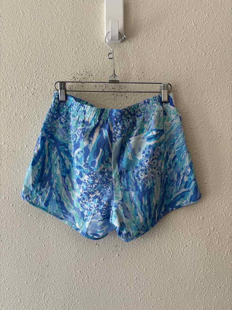 Lilly Pulitzer Blue Multi Size S Shorts