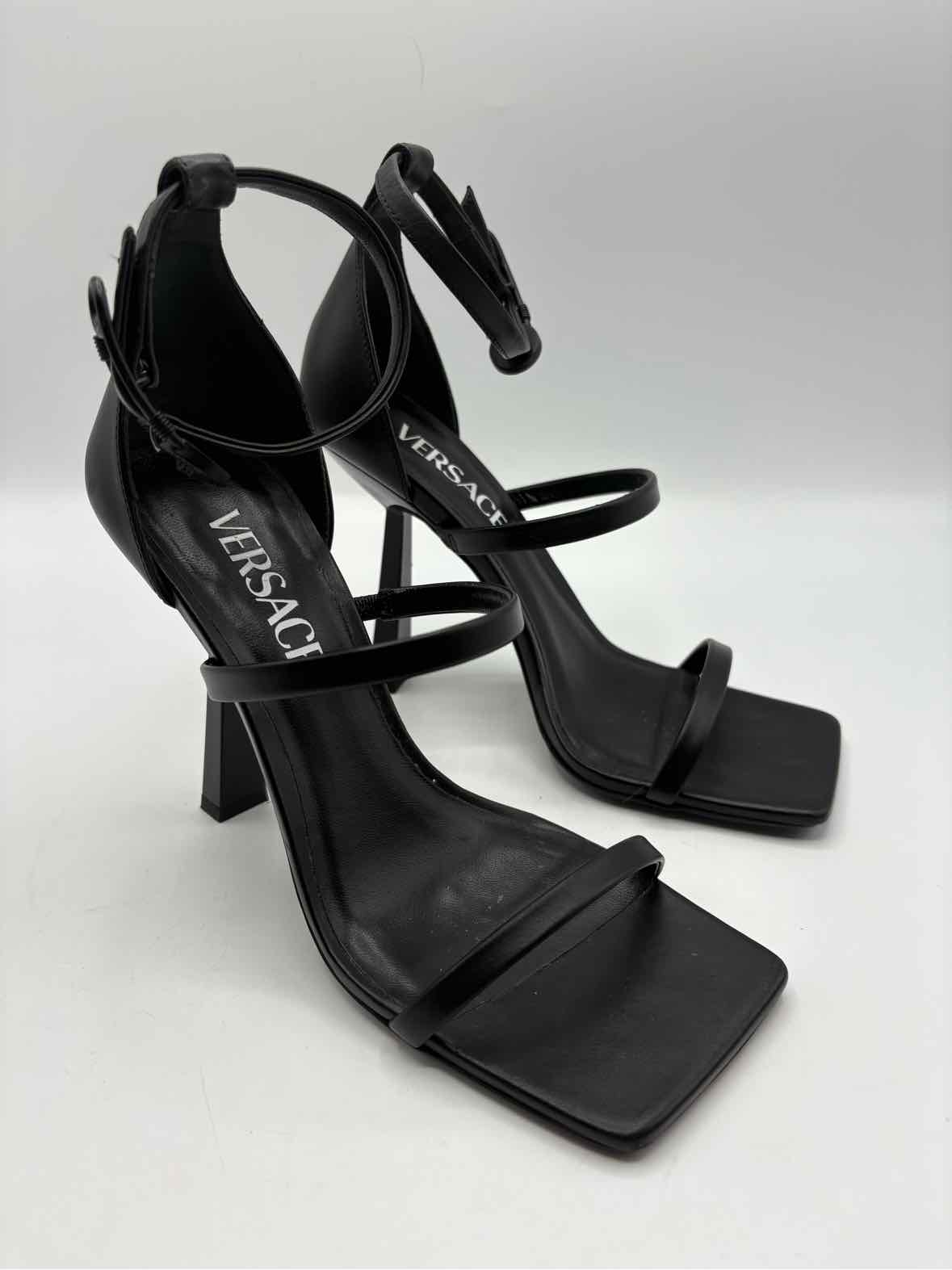 Versace Black Size 36.5 Shoes