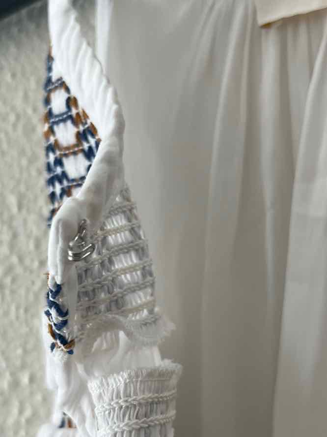 Ramy Brook White Multi Size S/P Shirt