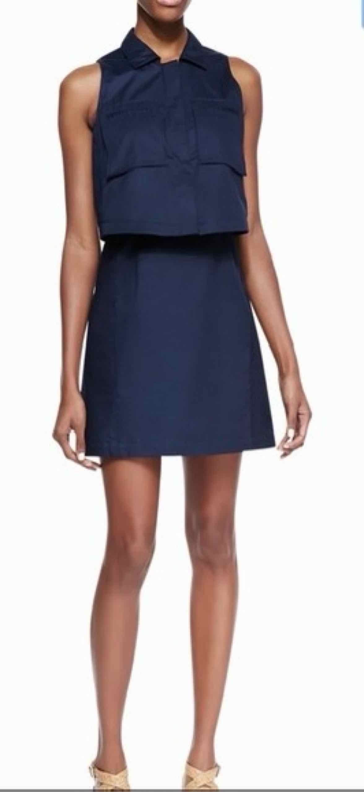 Theory Navy Size 2 Dress