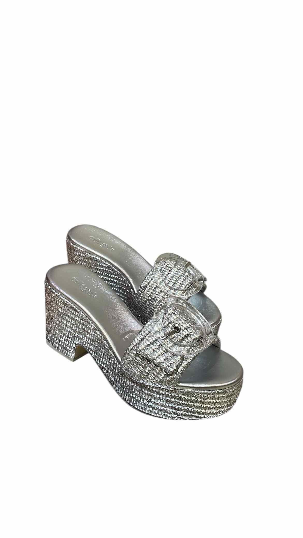 Cult Gaia Silver Size 36.5 Sandals
