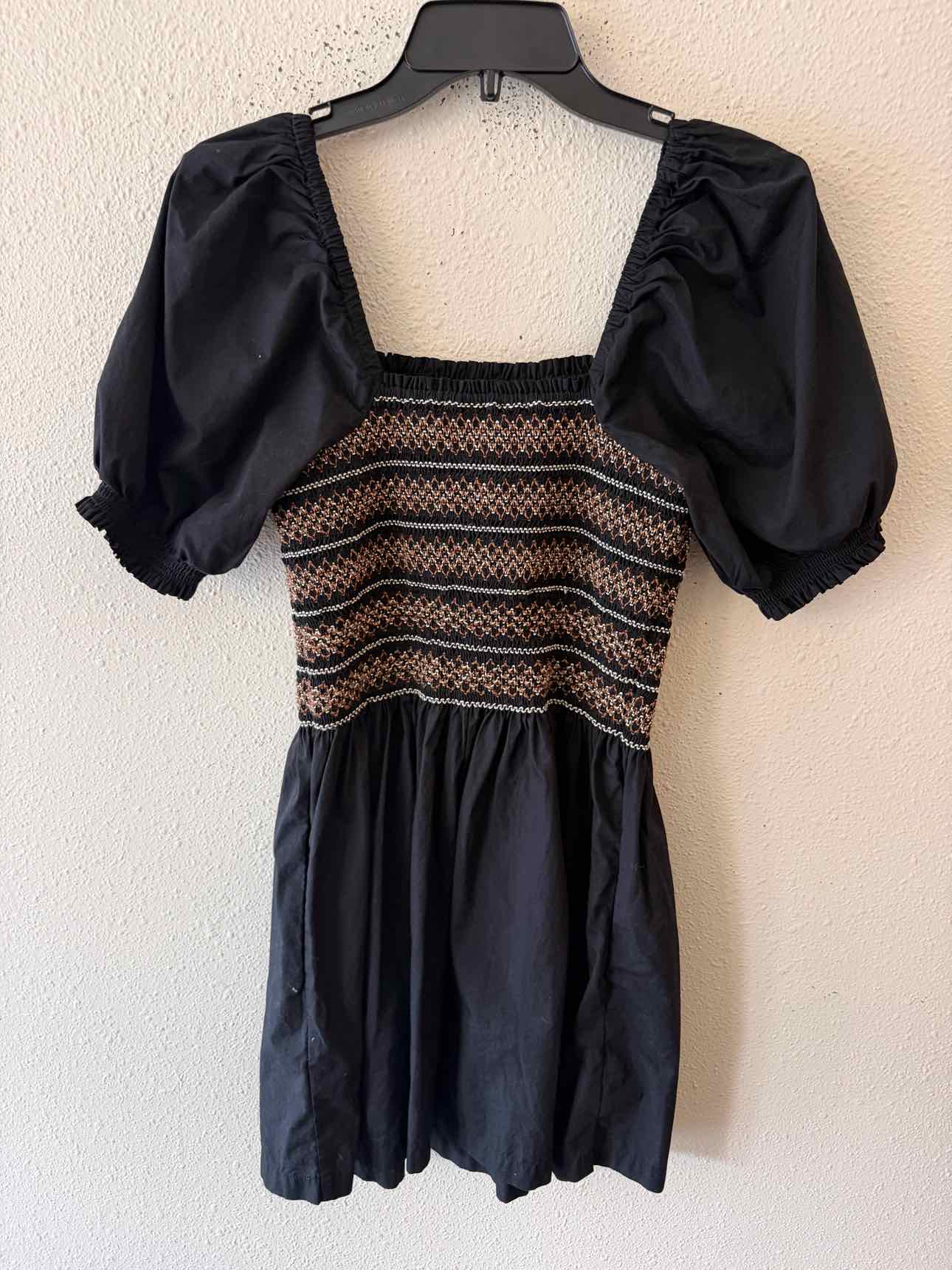 Madewell Black Multi Size S Dress