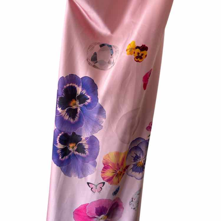 Maison D'Vie Pink Multi Size 40 Dress