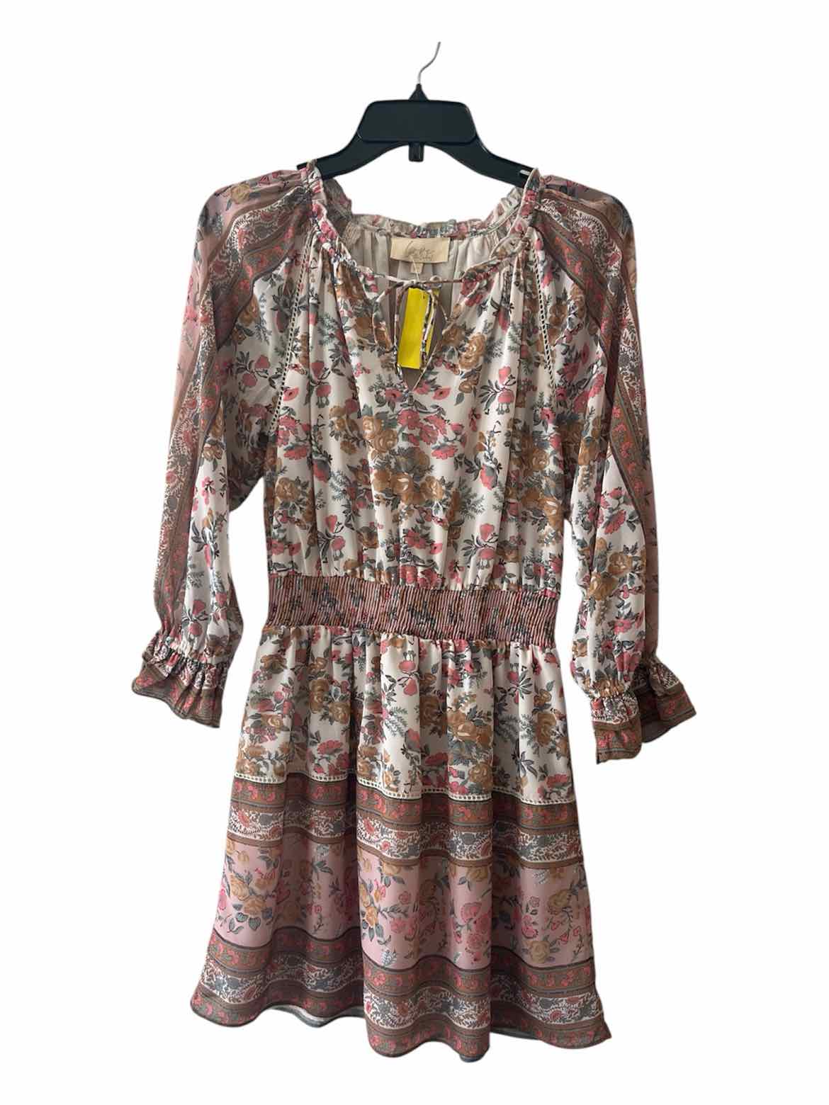 Love the Label Cream Multi Size XS Dress