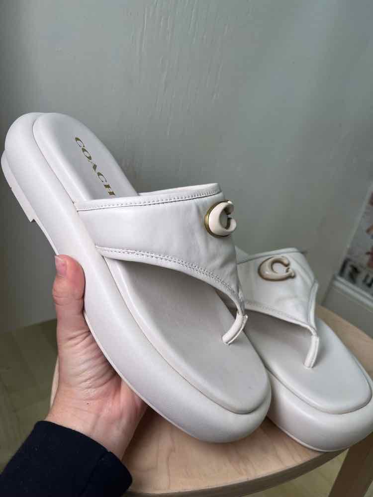 Coach White Size 9 Shoes