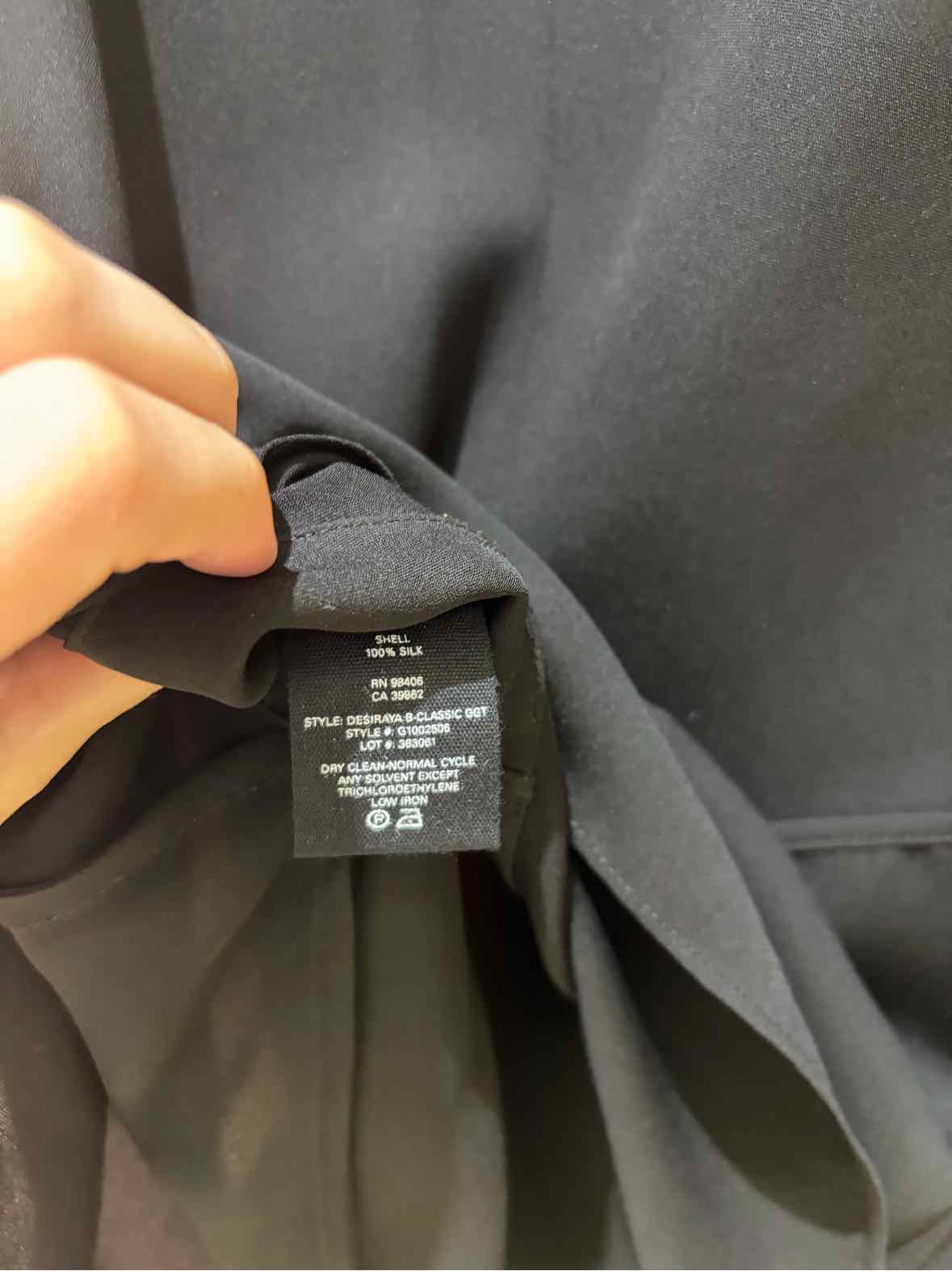 Theory Black Size M Blouse