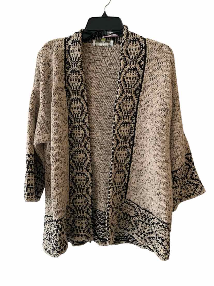 Sigrid Olsen black and cream Size XS Cardigan