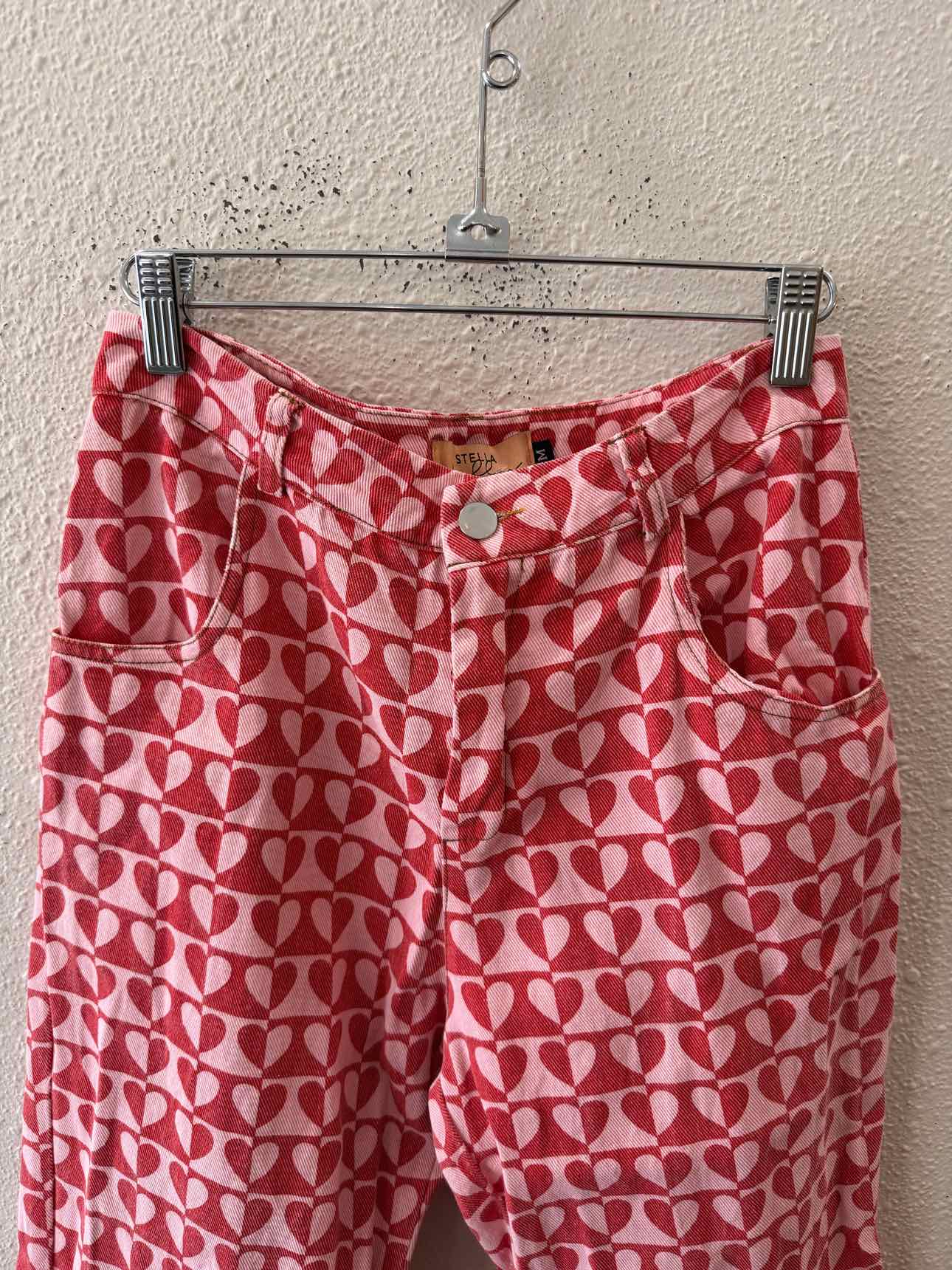 Stella Dallas Red and Pink Size M Jeans