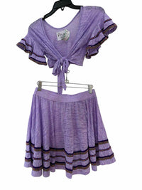 Pitusa Purple Size One Size 2 PC Dress