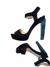 Jimmy Choo Black and blue Size 36.5 Shoes