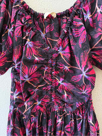 ULLA JOHNSON purple and pink Size 6 Dress