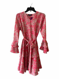 BeulahStyle Pink and Gray Size M Dress