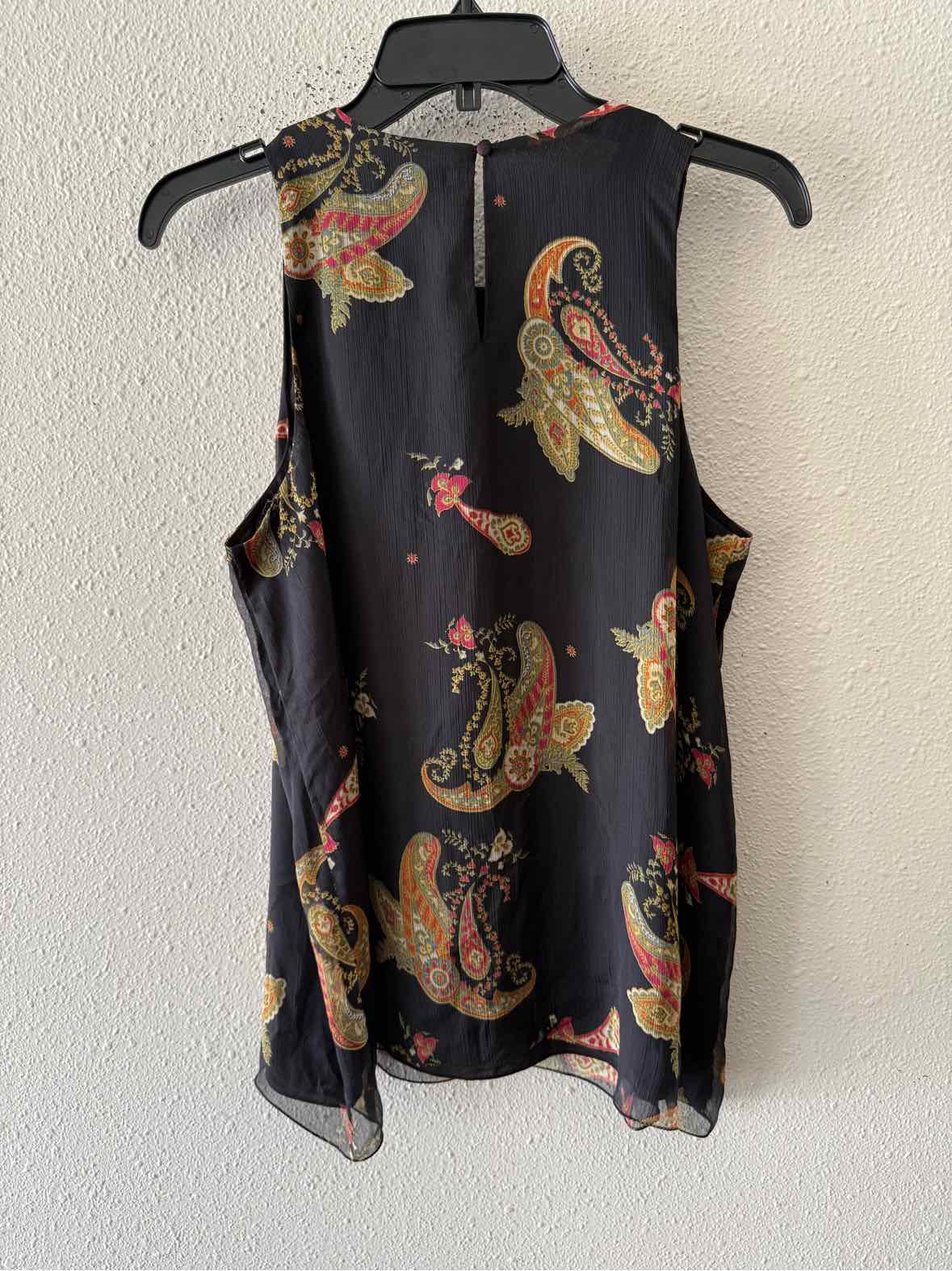 Vince Camuto Black Multi Size M Shell