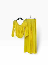 L'Agence Yellow Size M Shirt