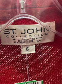 st john Dark Red Size 6 Jacket
